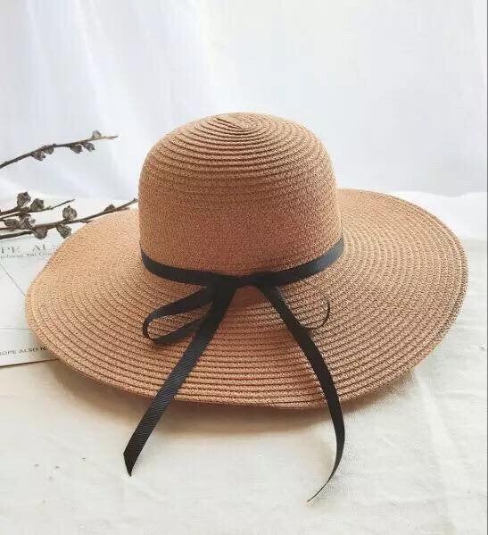 Women’s Madeline Straw Hat with Ribbon – Mil & Co. Boutique