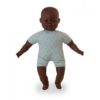 MINILAND || Soft Bodied with articulated head, African, 40 cm ||