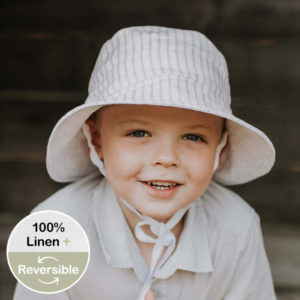 BEDHEAD || EXPLORER || Reversible Sun Hat || FINLEY / BLANC