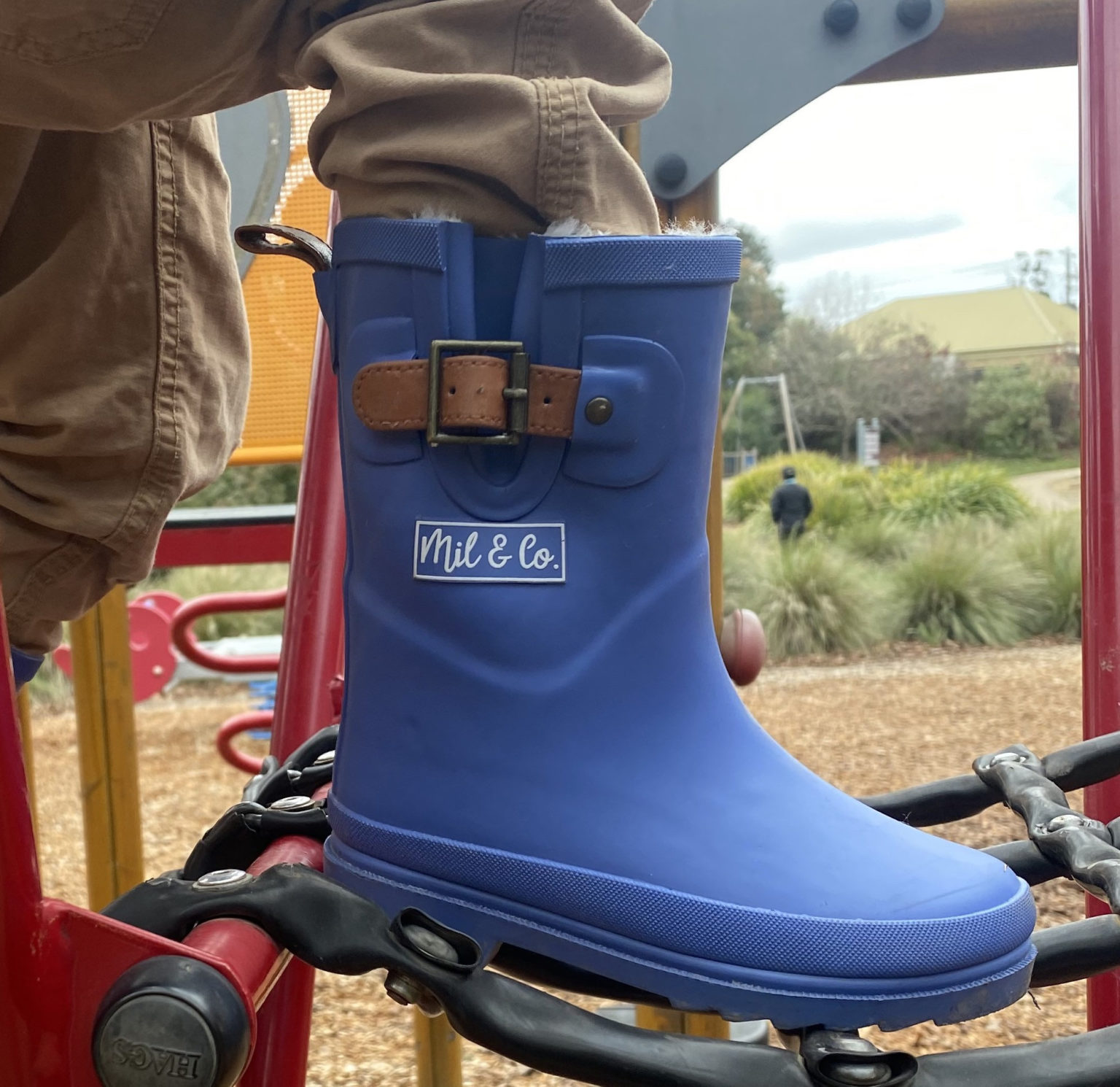 SCOUT Soft Navy Gumboots fully lined! Mil & Co. Boutique