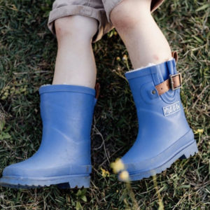 SCOUT Soft Navy Gumboots - fully lined!