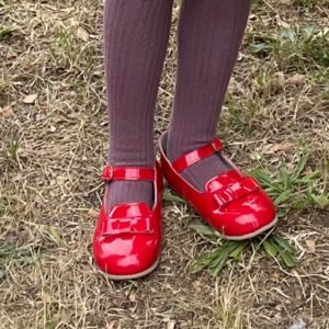 ruby red mary jane shoes
