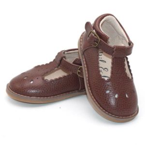 NEW || AINSLEY chestnut vintage inspired t-bar | Toddler | Child | Youth