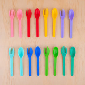 MontiiCo Out & About Cutlery Set || Blueberry|| Strawberry ||