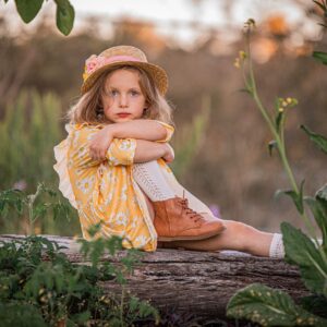 NEW || LENNY tan premium wax leather unisex boots - toddler | child | youth | adult
